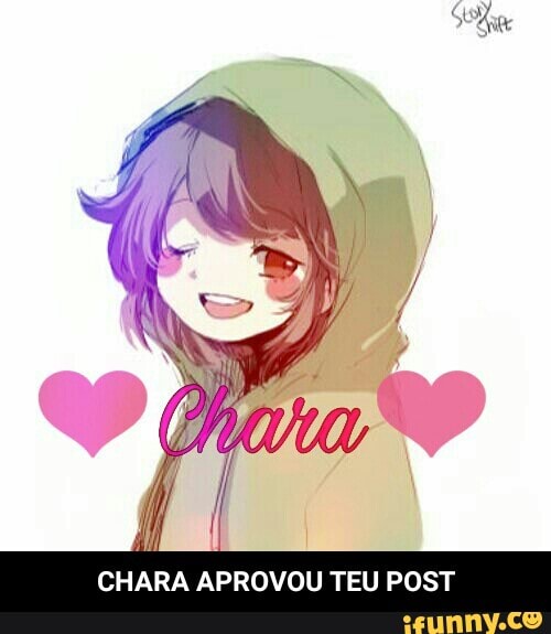 CHARA APROVOU TEU POST