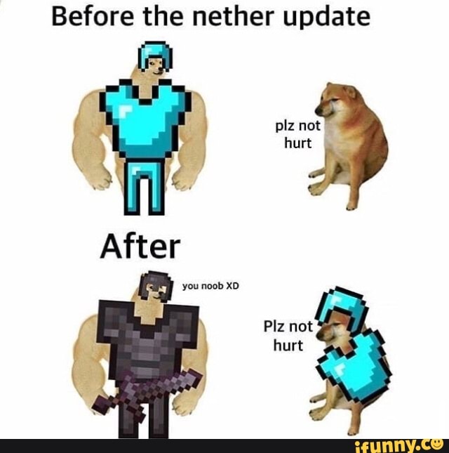 Before the nether update