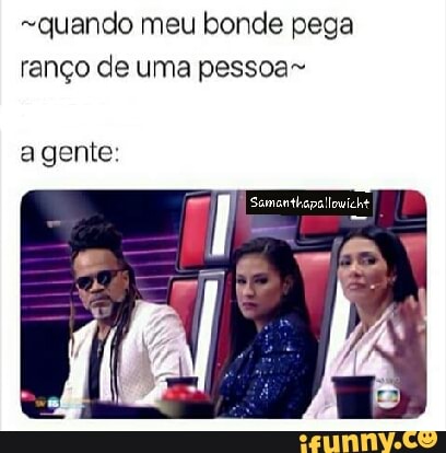 quando meu bonde pega
rango de uma pessoa~
agente: