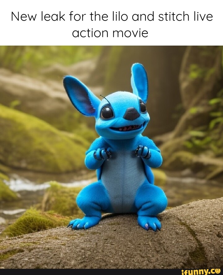 New leak for the lilo and stitch live action movie iFunny