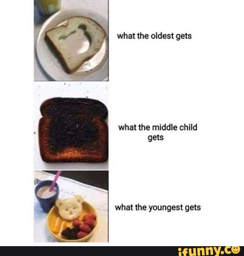 what the oldest gets
what the middle child