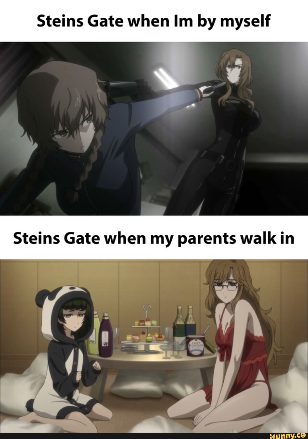 Steins Gate when Im by myself - iFunny