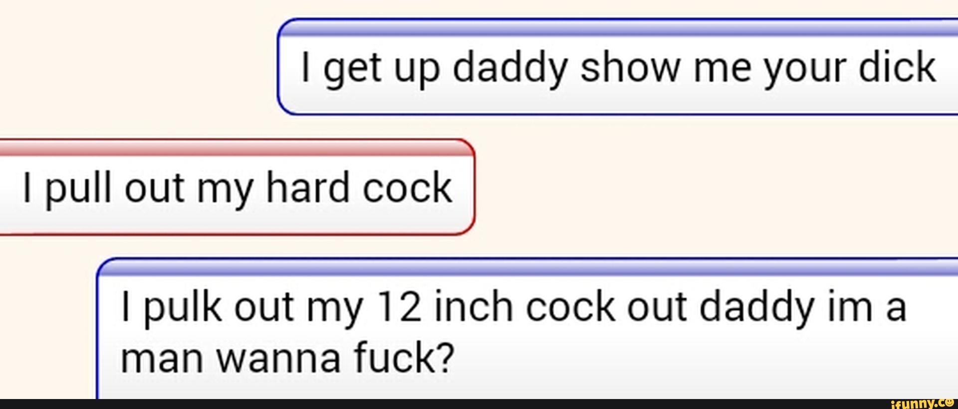 Show your hard cock
