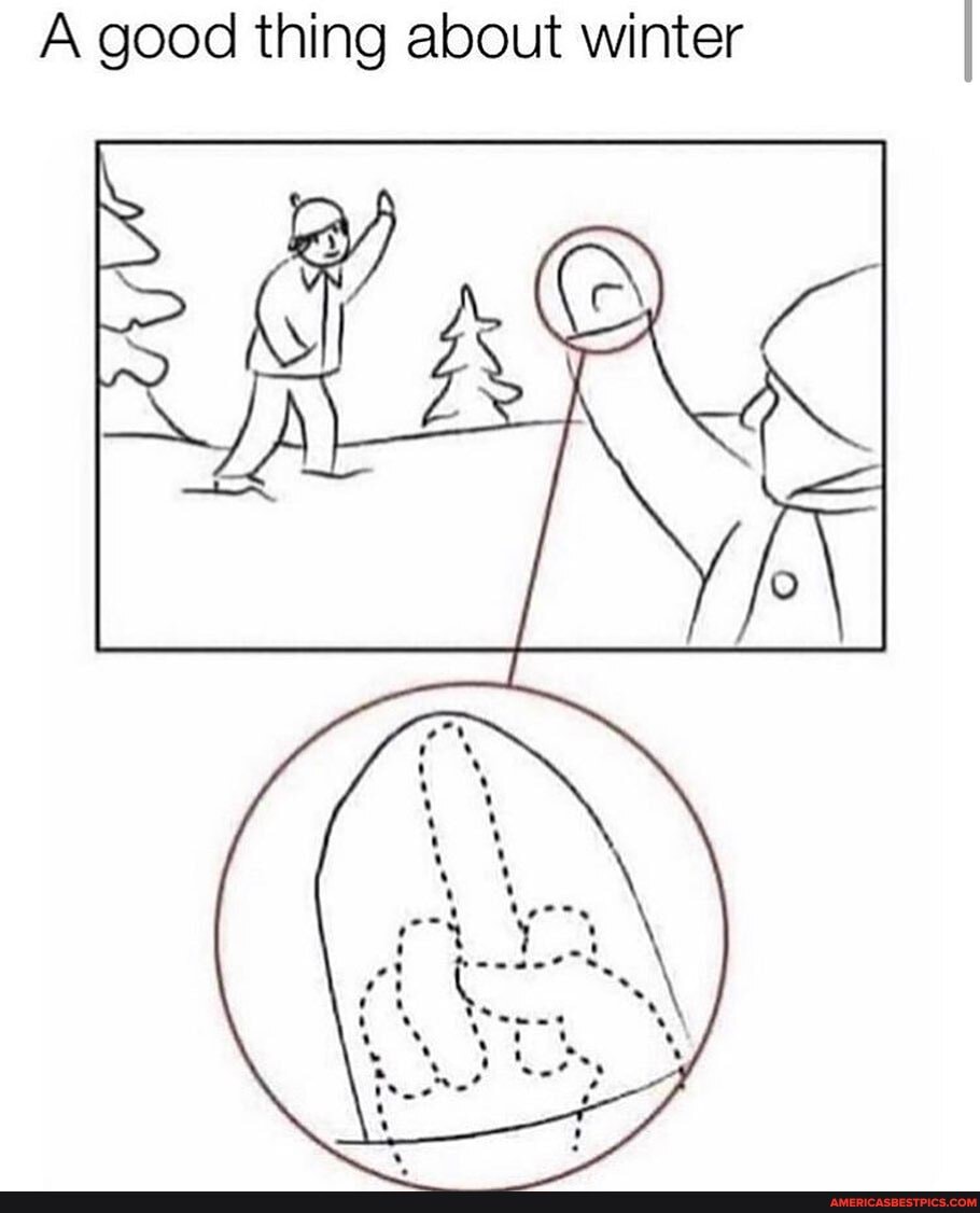 A good thing about winter
eu eeewe
