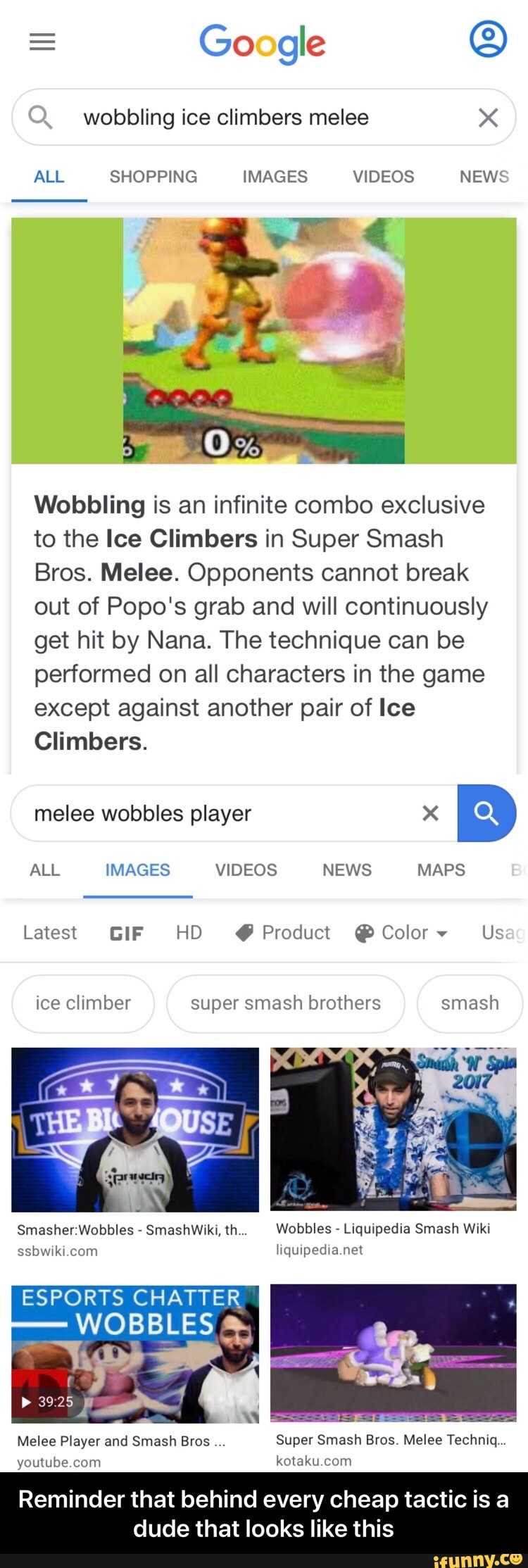 ice climber combos
