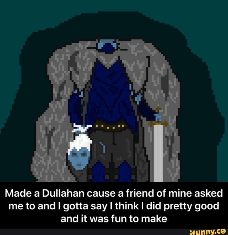Made a Dullahan cause a friend of mine asked
me to and I gotta say I think I did pretty good
and it was fun to make - Made a Dullahan cause a friend of mine asked me to and I gotta say I think I did pretty good and it was fun to make