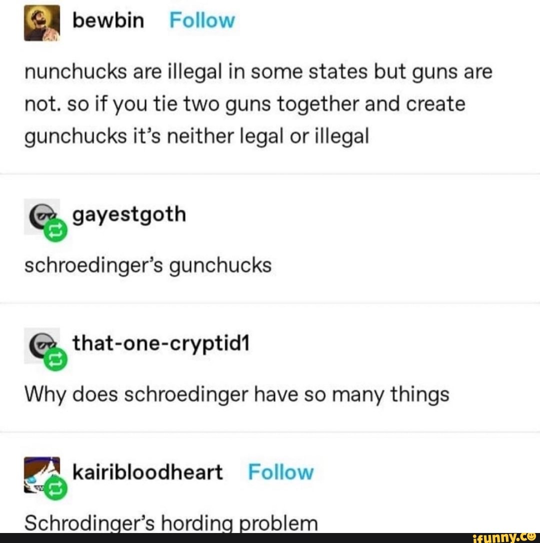 Gunchucks memes. Best Collection of funny Gunchucks pictures on iFunny