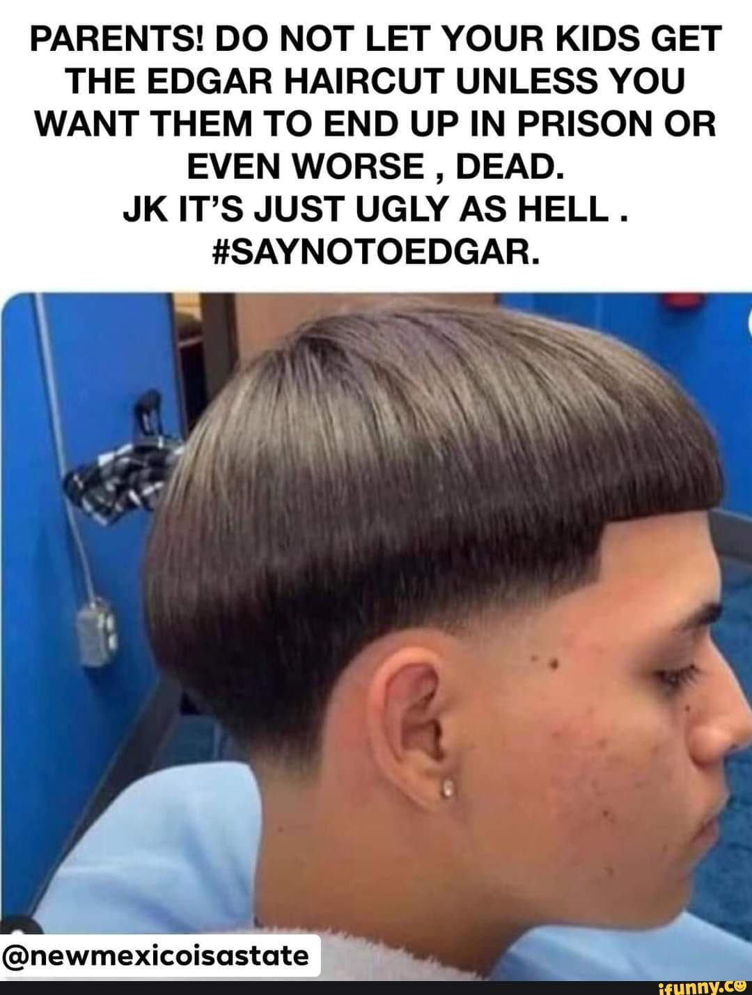 Edgar haircut another thing kids, parents can disagree on