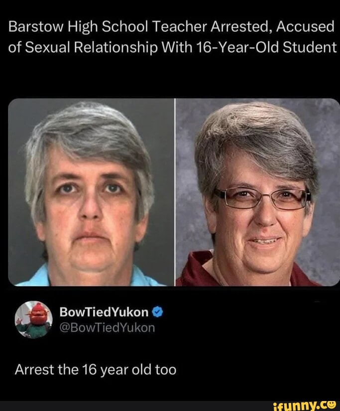 Barstow high school teacher arrested accused of sexual relationship