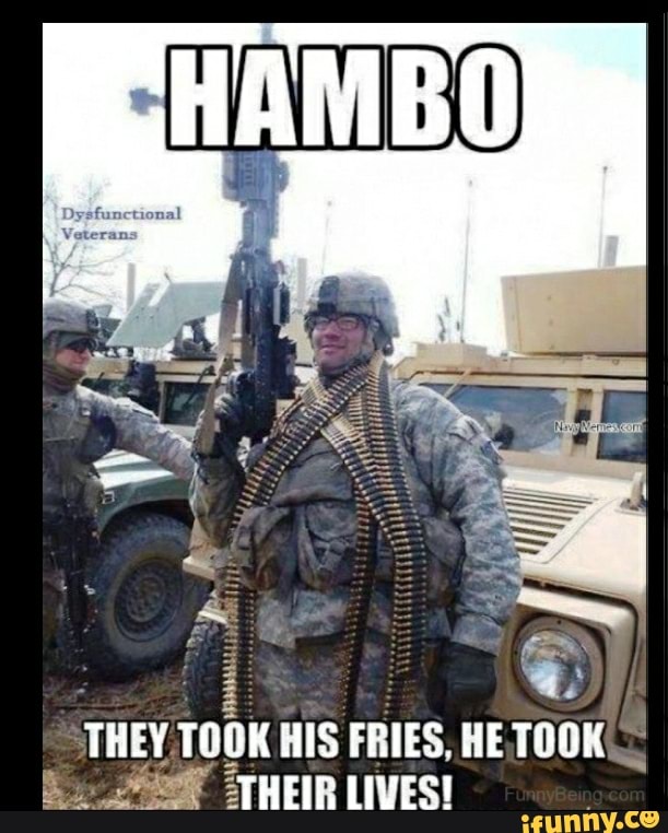 THEY TOOK HIS FRIES, HE TOOK. THEIR LIVES! - iFunny