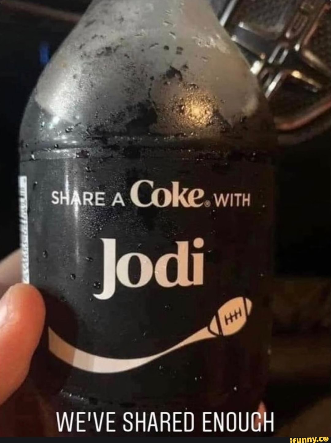share COKE
WE'VE SHARED ENOUGH