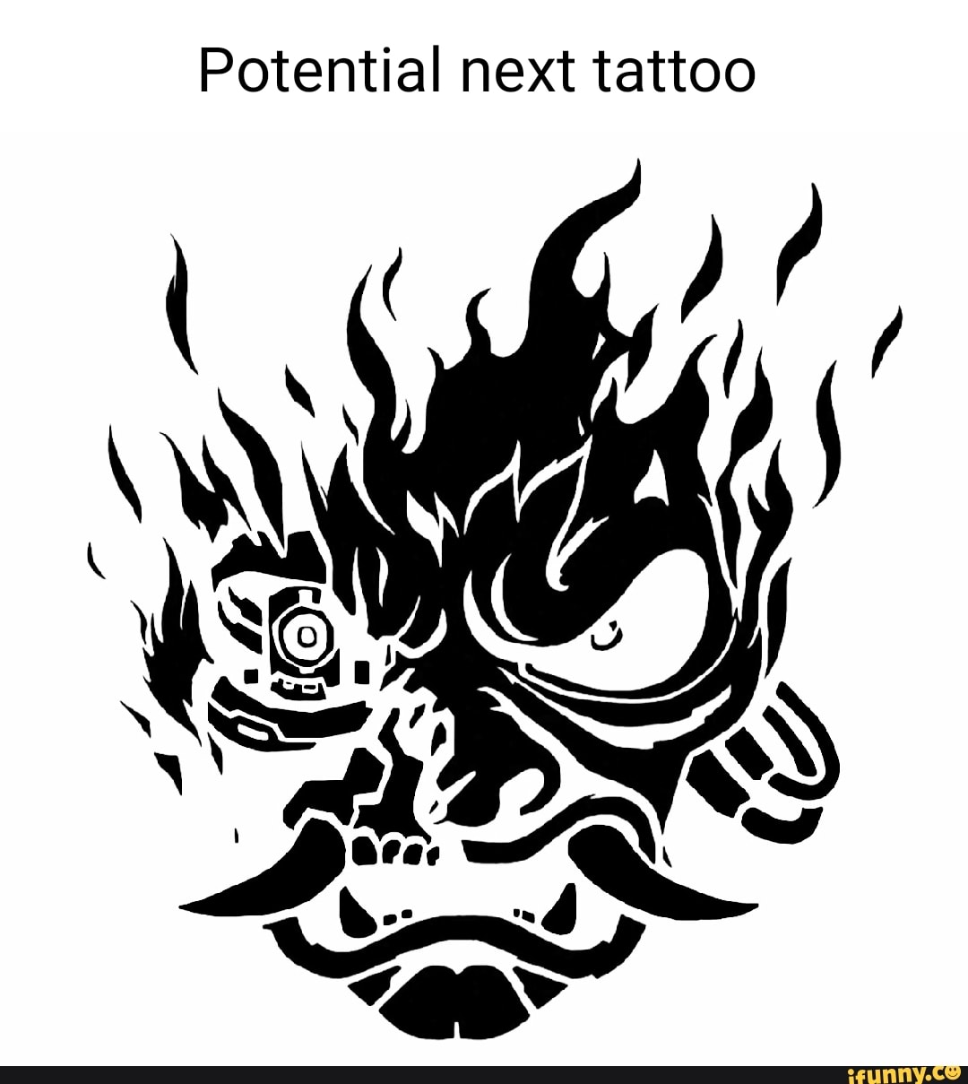 Cyberpunk 2077 tattoo done by Gytis at Inked Moose Milton Keynes UK  r tattoos