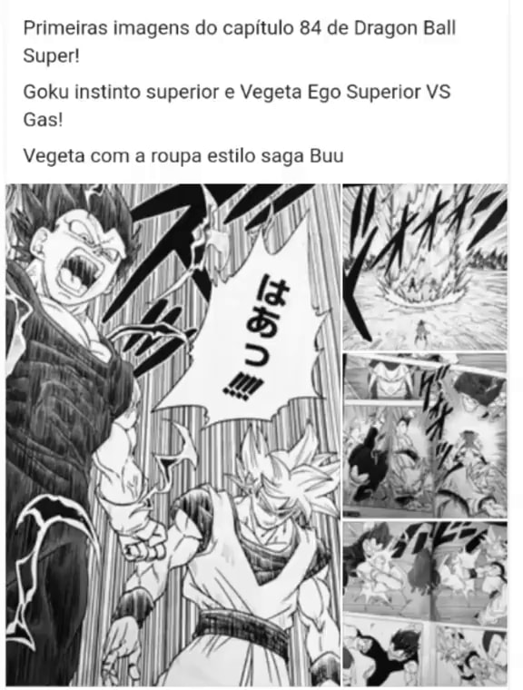 CAPÍTULO 84! GOKU DESPERTA O PODER ANCESTRAL DOS SAIYAJINS E AMEDRONTA GAS  - PÁGINAS DRAGON BALL 