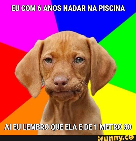 EU/COM 6/ANOS NADAR NA PISCINA