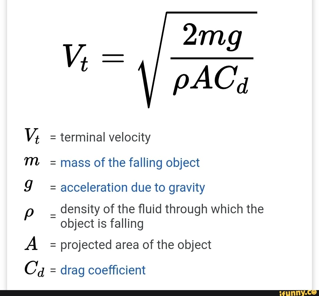 paca-v-terminal-velocity-mass-of-the-falling-object-acceleration