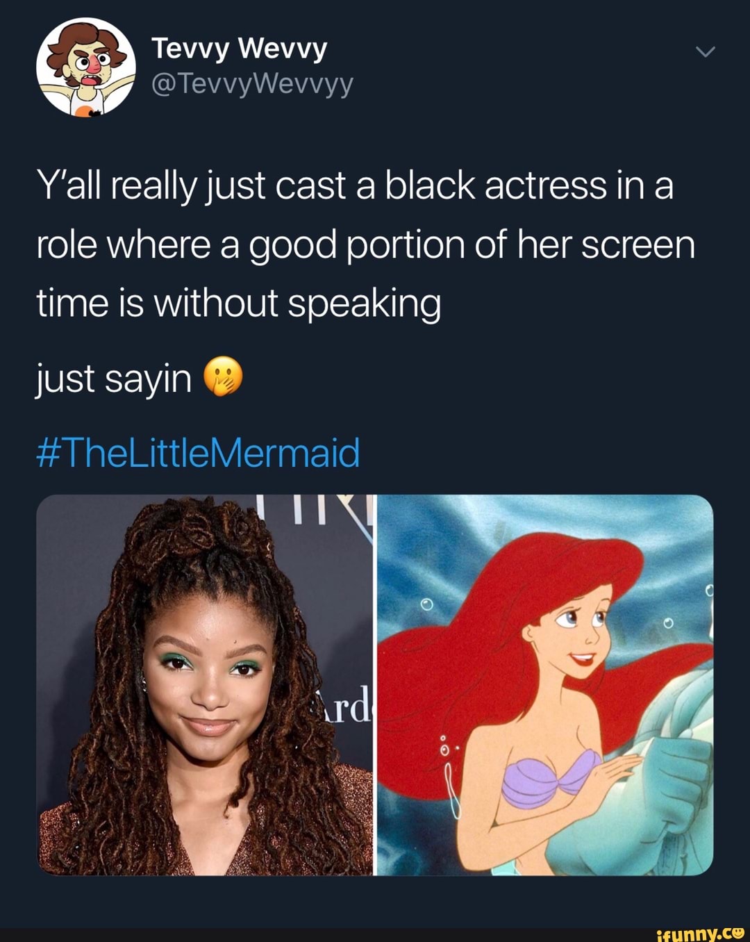 Y’all reallyjust cast a black actress in a role where a good portion of ...