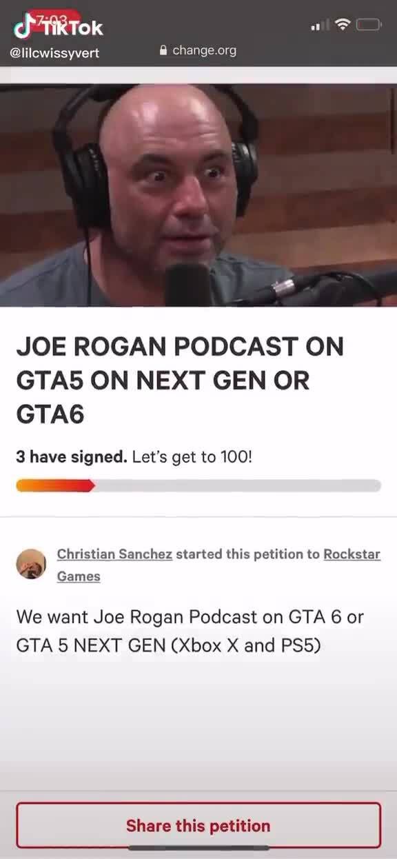 petition spotify joe rogan