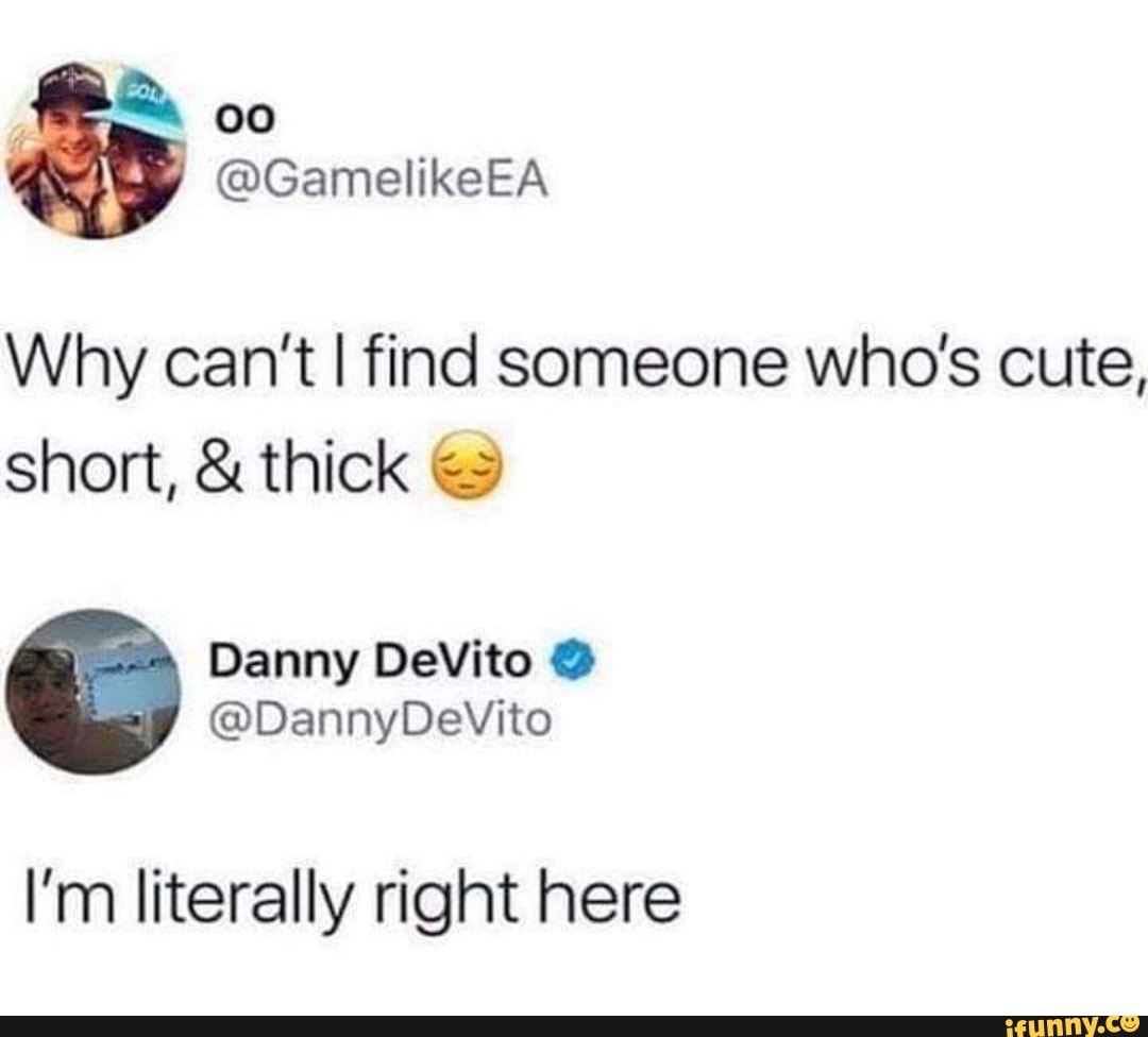 why-can-t-i-find-someone-who-s-cute-short-thick-danny-devito-i-m