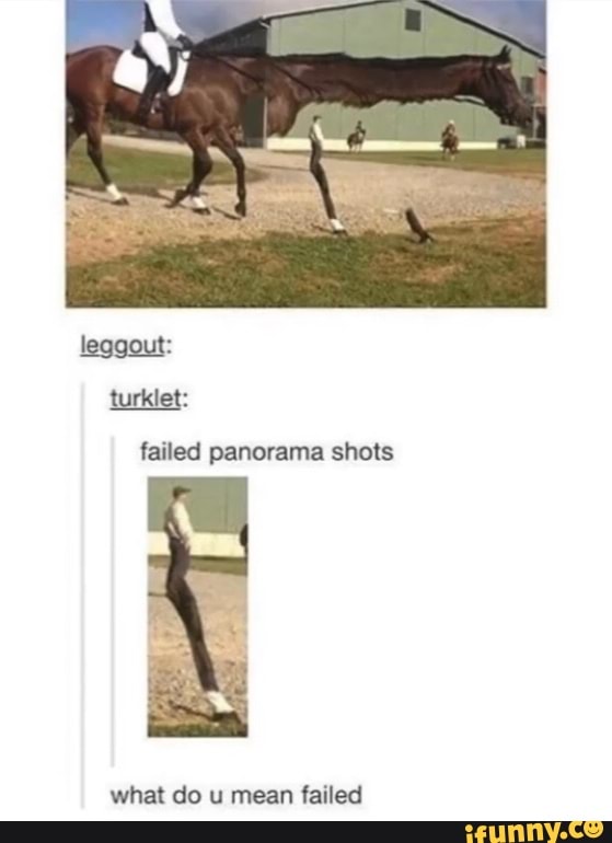 failed panorama shots
what do u mean failed