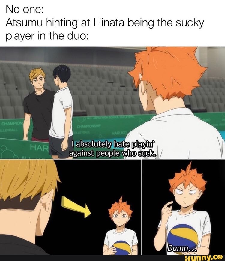 Haikyuu memes. Best Collection of funny Haikyuu pictures on iFunny
