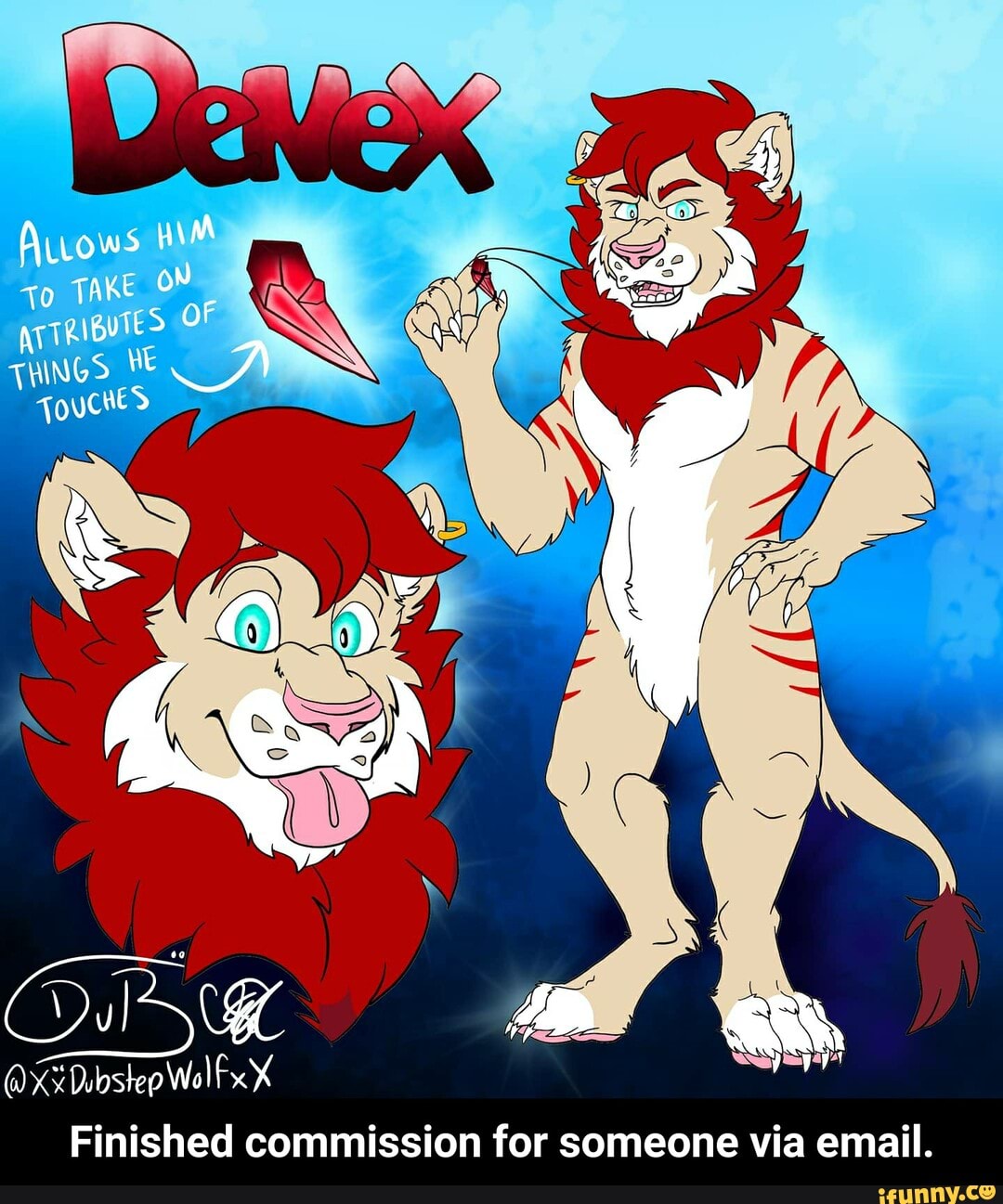 Finished commission for someone via email. - Finished commission for someone via email.