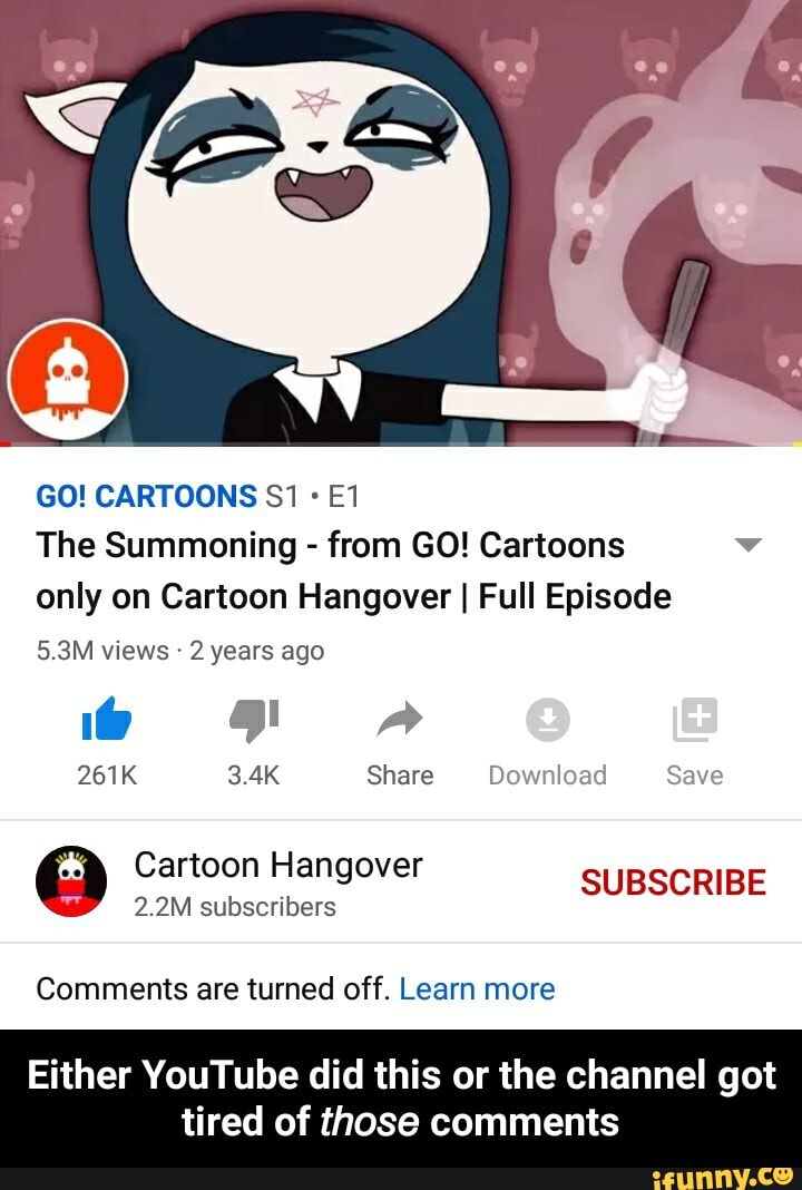 The Summoning - from GO! Cartoons only on Cartoon Hangover I Full Episode  CARTOONS  views ?