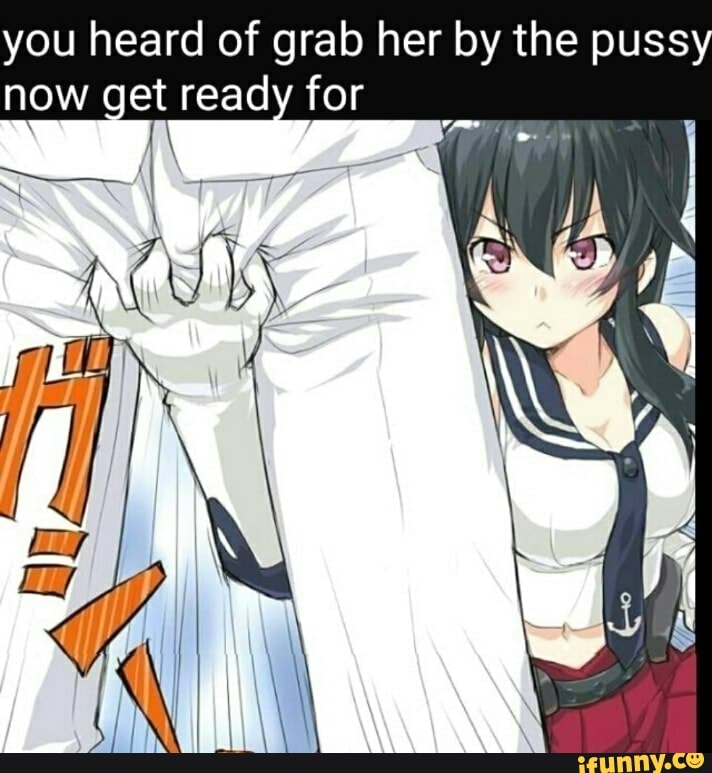 you heard of grab her by the pussy now get ready for