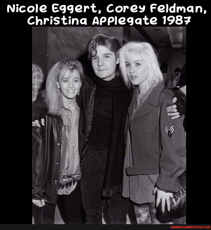 Nicole Eggert Corey Feldman Christina Applegate 1987 Americas Best