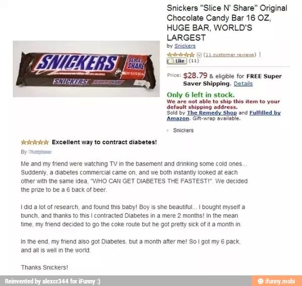 Snickers "Slice N' Share" Original Chocolate Candy Bar 16 OZ, HUGE BAR