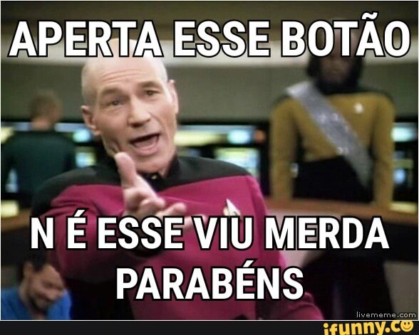 )MERDA
PARABÉNS