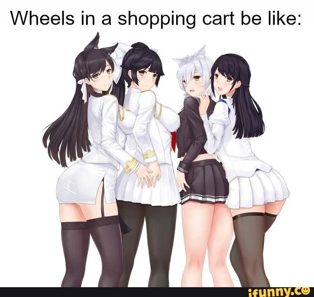 Wheels in a shopping cart be like: