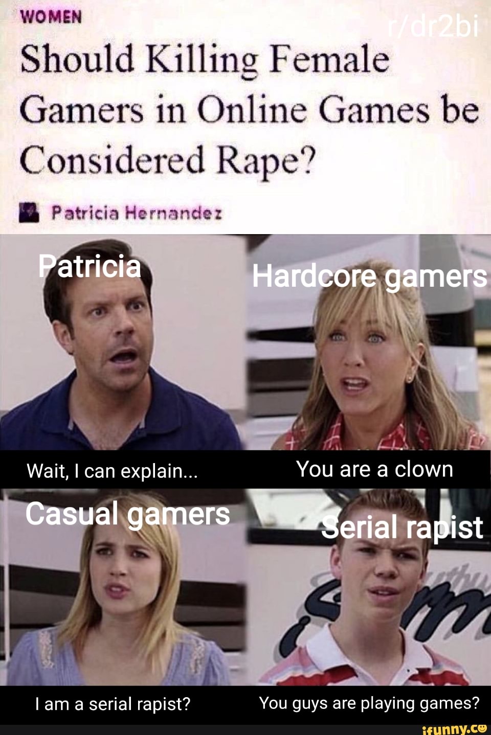 Women Should Killing Female Gamers In Online Games Be Considered Rape 