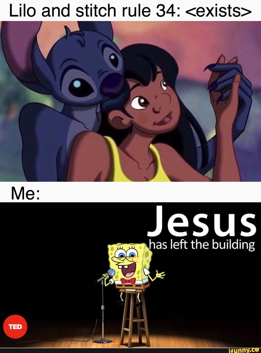 Lilo And Stitch Rule 34 Jesus Ifunny