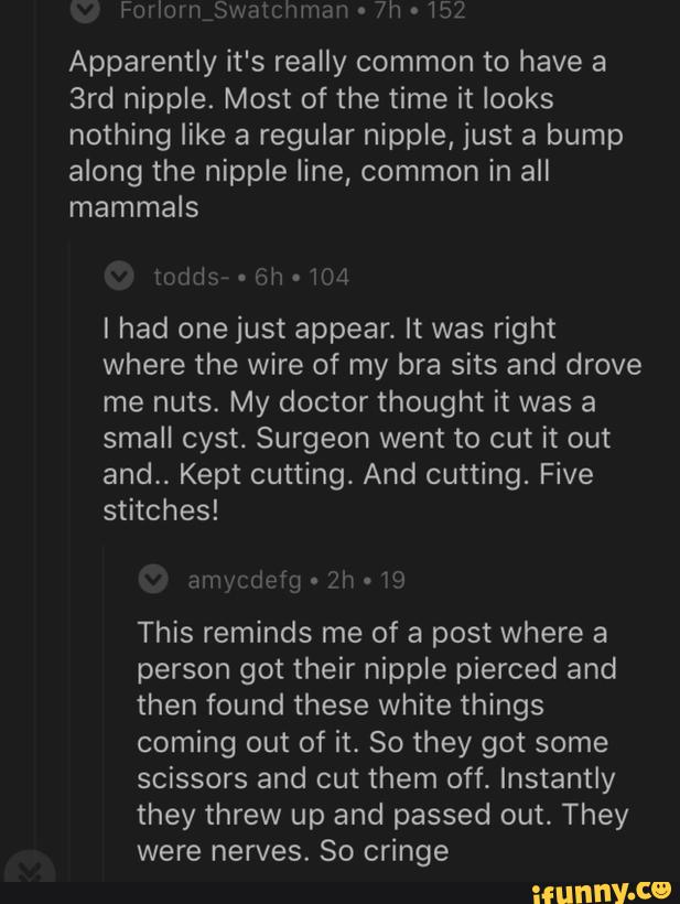 Cutting Nipples