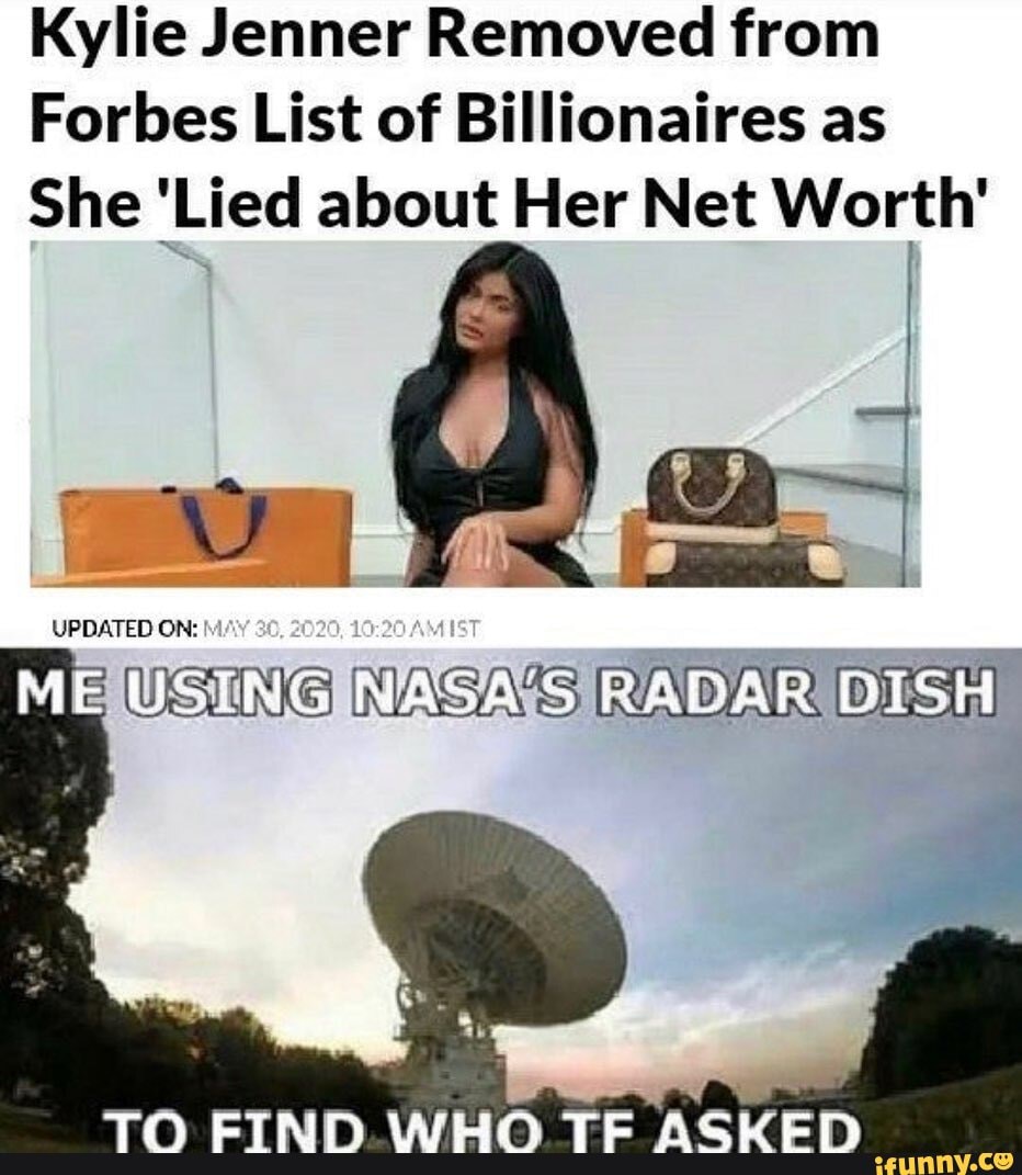 Kylie Jenner Removed from
Forbes List of Billionaires as
She 'Lied about Her Net Worth'
