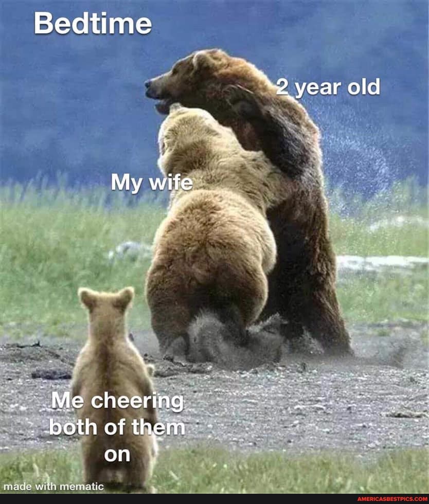 Bedtime
'2 year old
en>--
Me cheering.
both of them on \