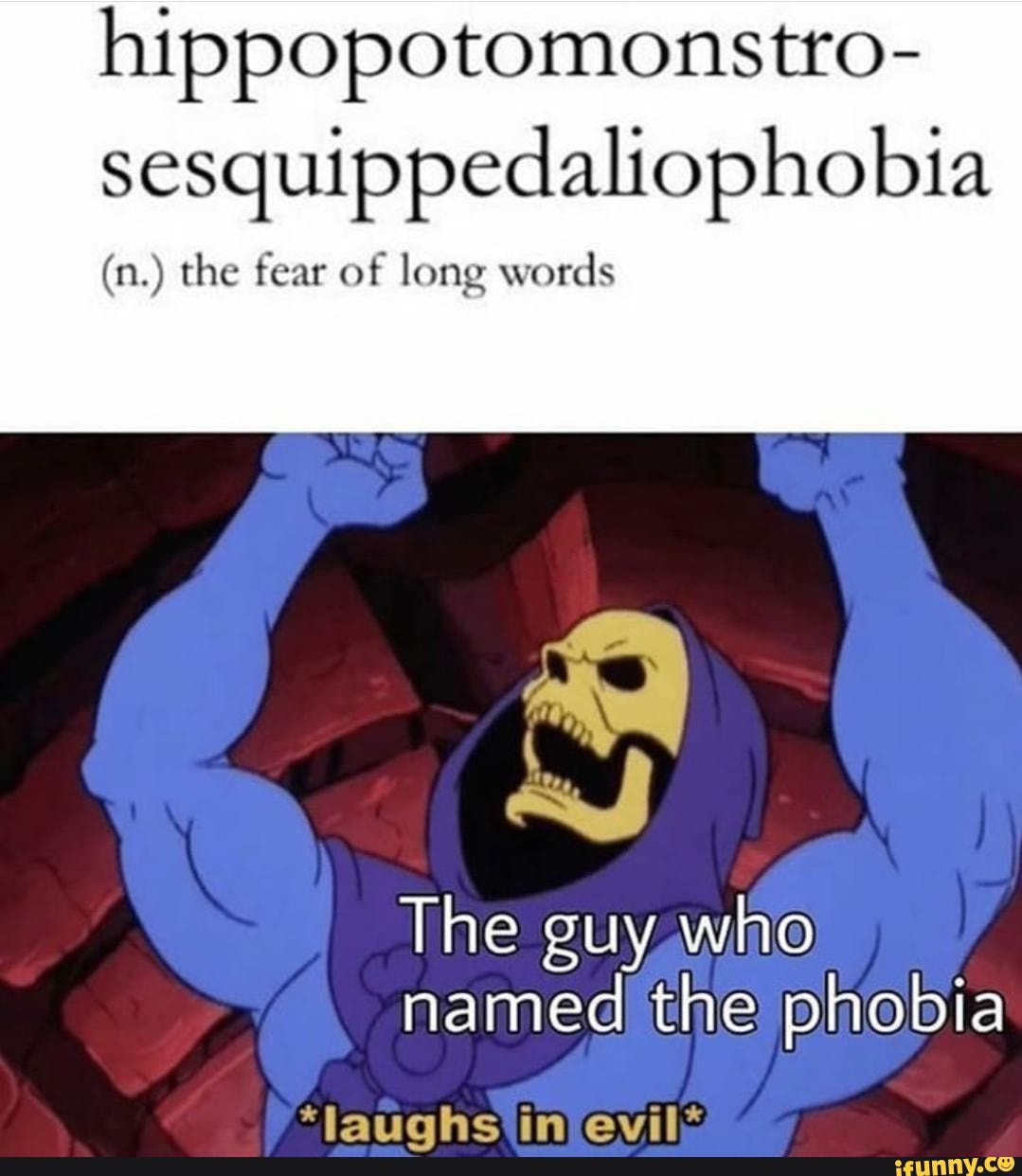 Who Named The Phobia Of Long Words