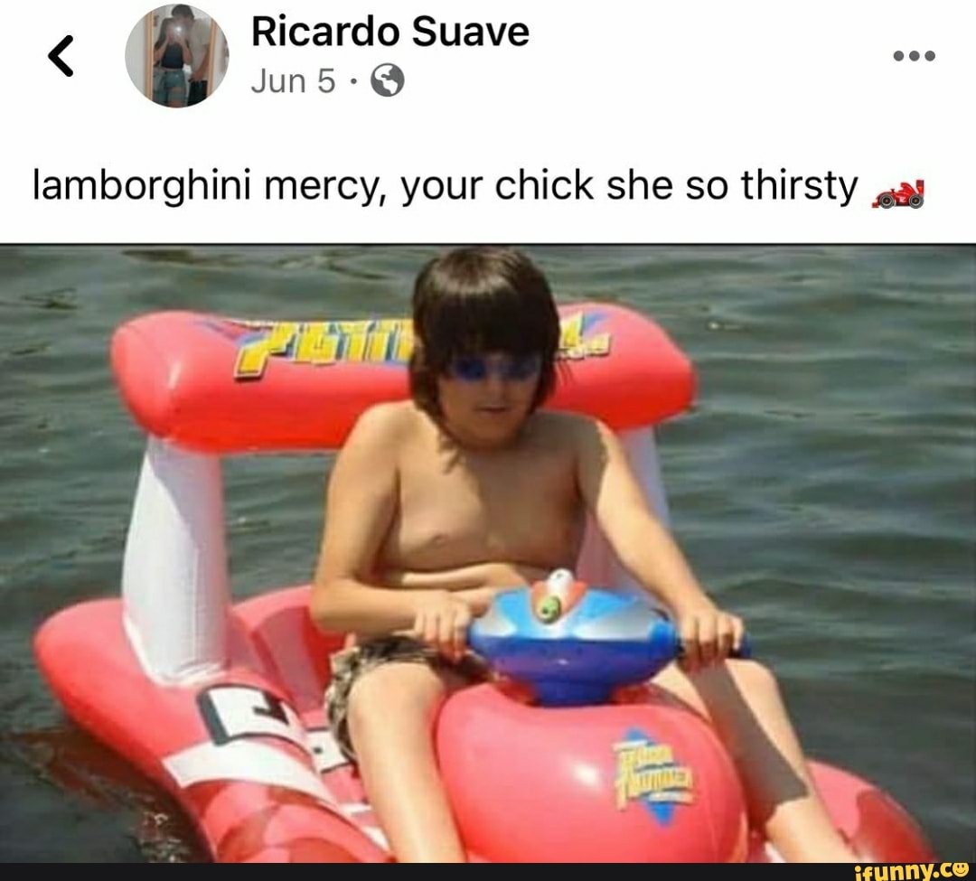 lamborghini mercy, your chick she so thirsty ay