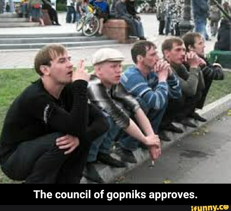 The council of gopniks approves.