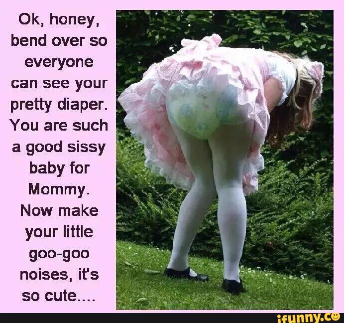 Sissy Baby Diaper Captions.