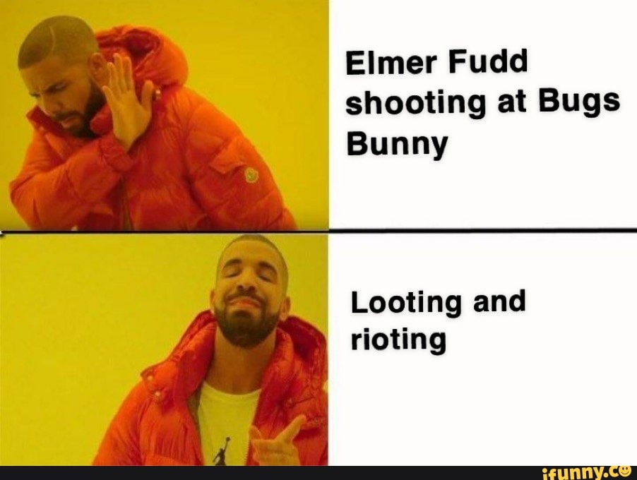 picture of elmer fudd shooting bugs bunny