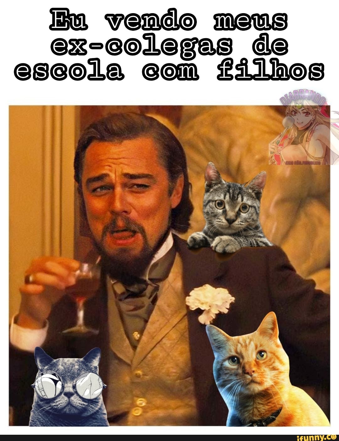 vendo meus ezscolegas de escola com filhos