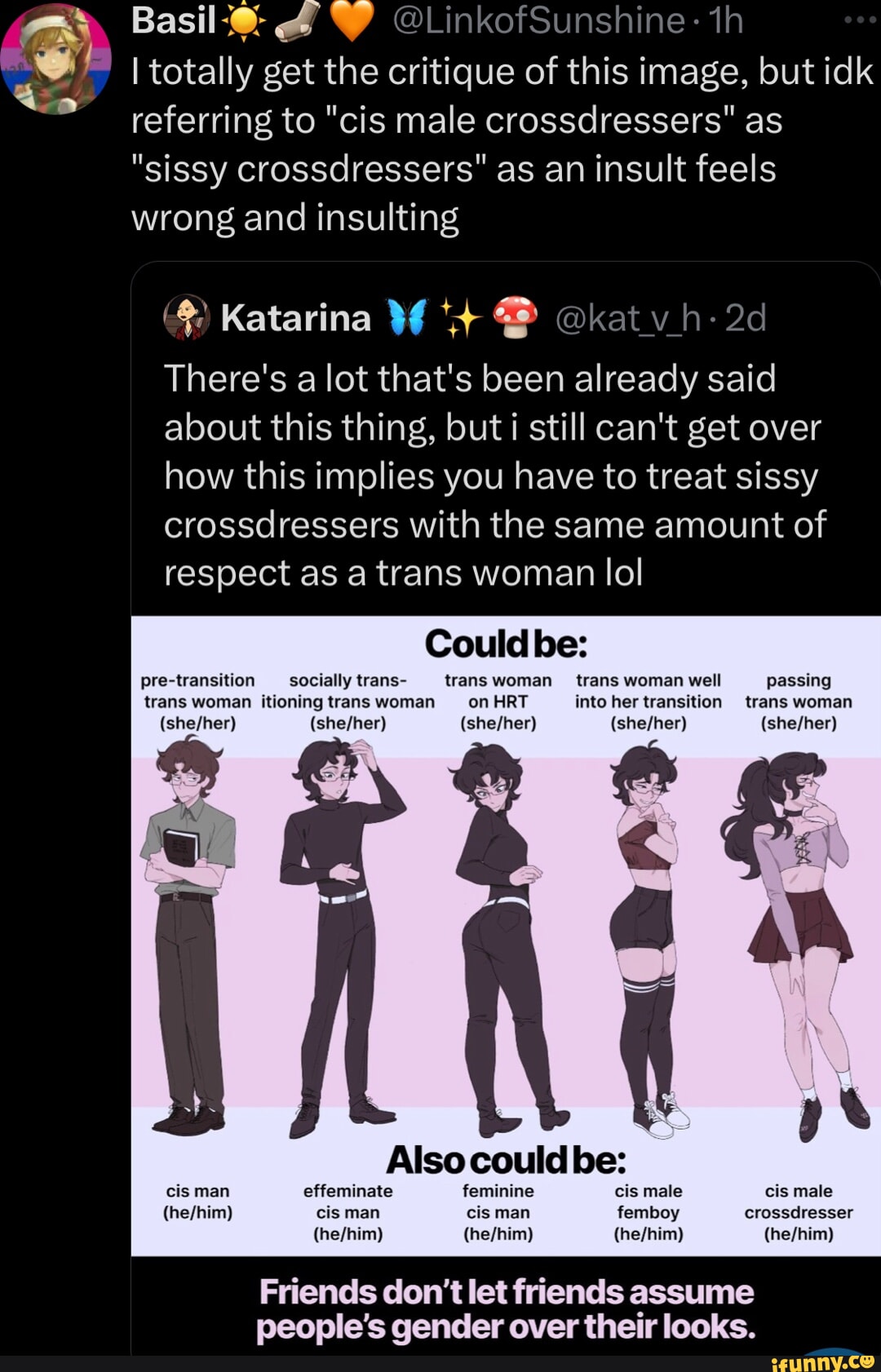 Crossdressers memes. Best Collection of funny Crossdressers pictures on  iFunny