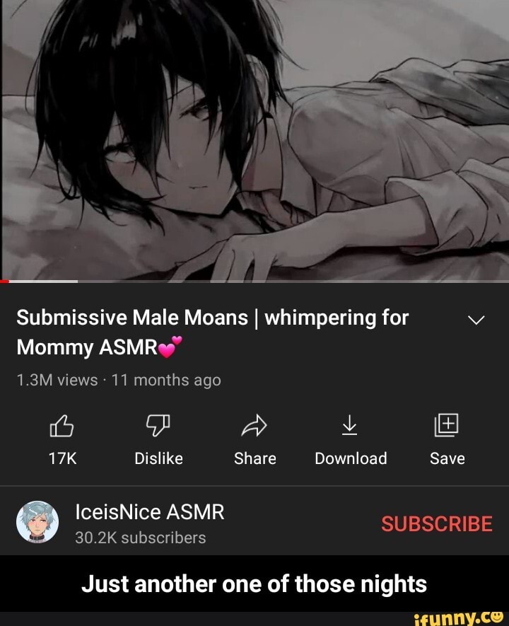 Male moans asmr