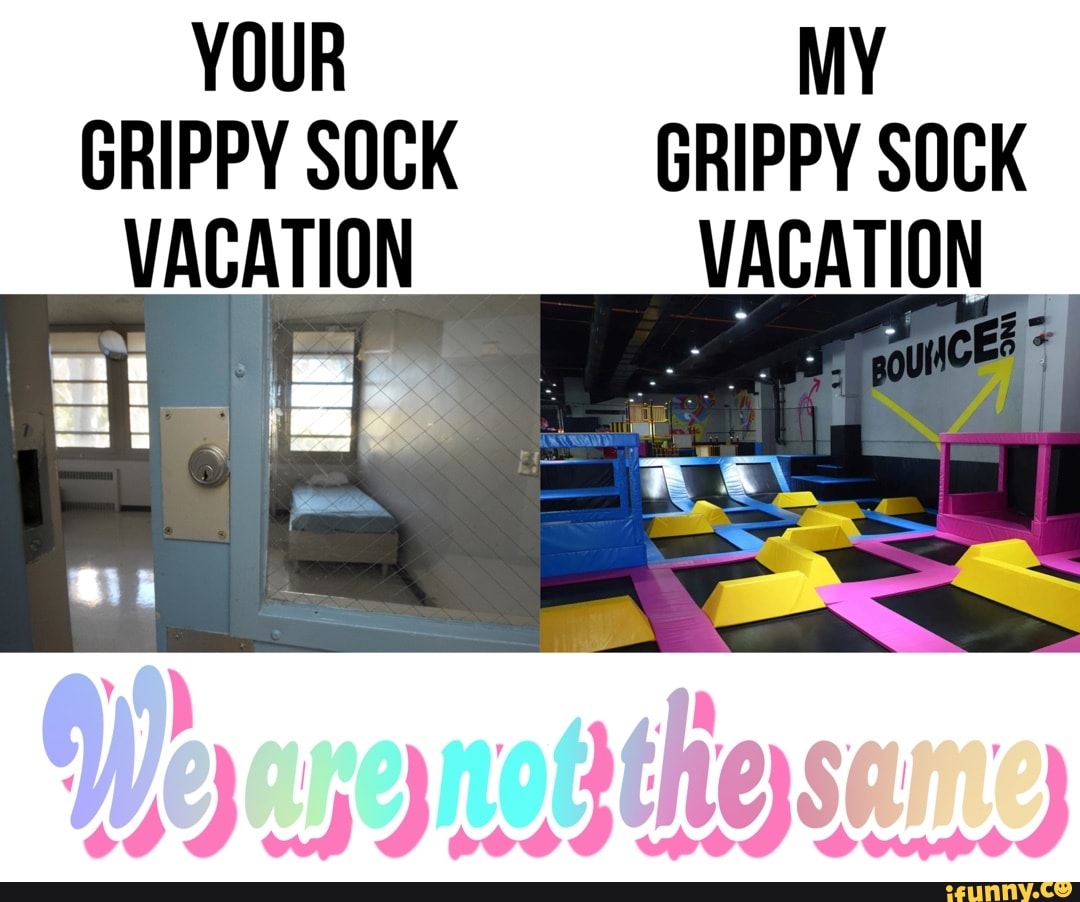 In grippy sock jail without grippy socks : r/MadeOfStyrofoam