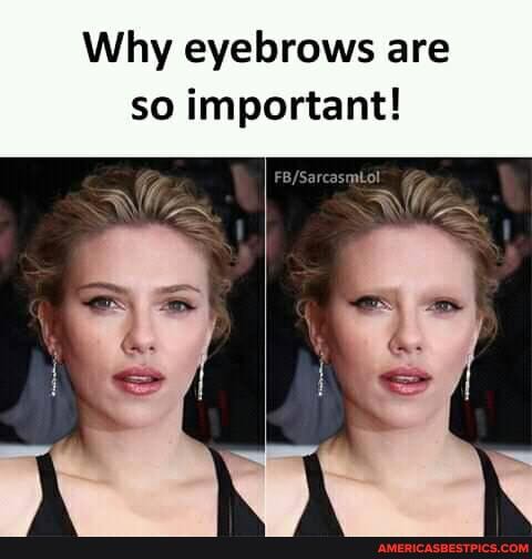Why eyebrows are so important!