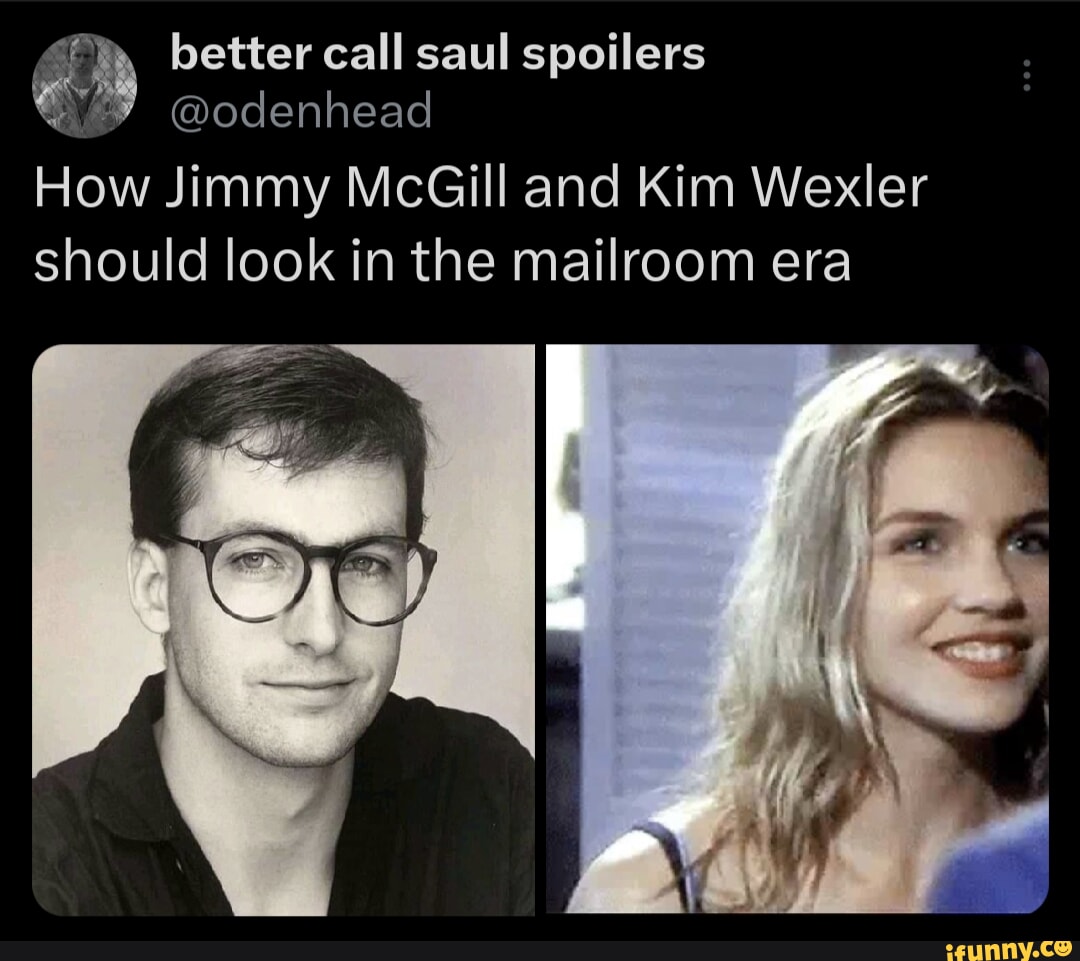 Better call saul spoilers How Jimmy McGill and Kim Wexler should look