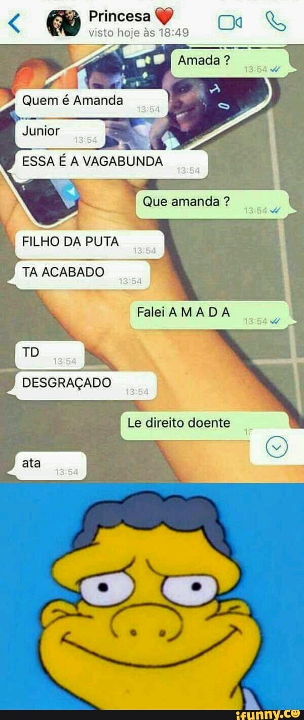 visto hoje às 18:49
Quem é Amanda
Junior