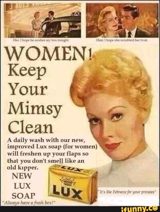 WOMEN Keep Your Clean A daily wash with our new, improved Lux soap (for