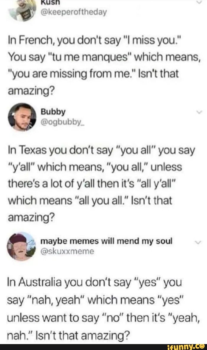 In French We Don T Say